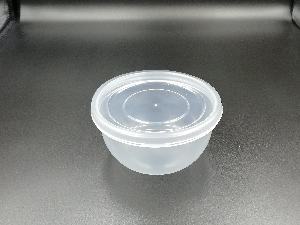 cup with lid ถ้วยใส่อาหารพลาสติกพร้อมฝาปิด